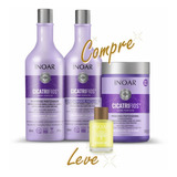 Inoar Cicatrifios Loiro Perfeito Kit Shamp + Cond + Máscara