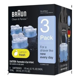 Cartuchos De Limpeza Braun Clean & Renew 3 Parck Impor *eua