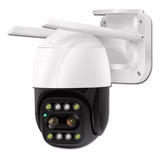 Domo Ip 2mpx Ptz Zoom 10x Audio Onvif Exterior Doble Lente