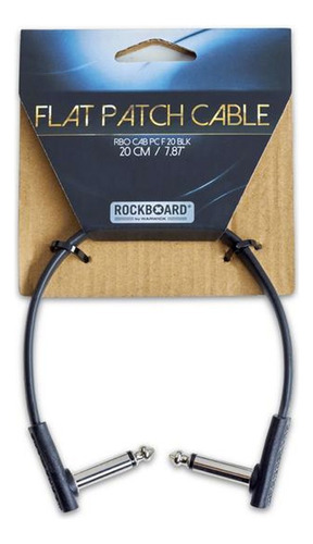 Cabo Para Pedais Rockcable 20cm Flat Patch Cable P10