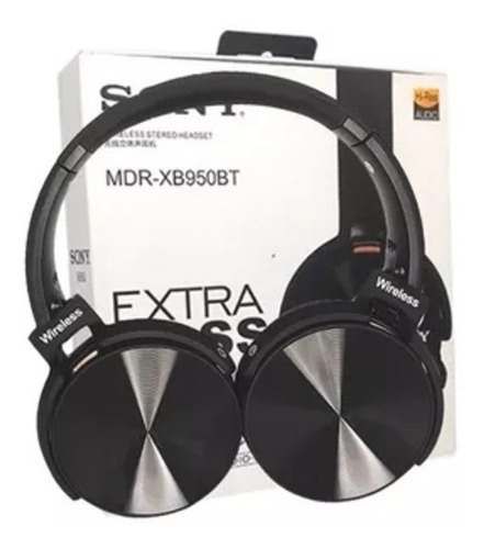 Audífonos Inalámbricos Sony Mdr-xb950bt Black Extra Bass
