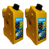 Bidón 8 Lts Chato Amarillo Gasoil-c/pico-p/moto-lancha X2