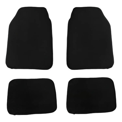 Kit 4 Tapetes De Alfombra Negros Audi Q3 2017 Negro