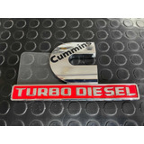 Emblema Cummins Turbo Diésel