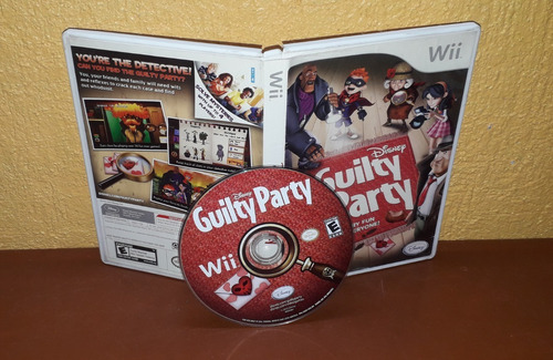  Video Juego Disney Guilty Party Original Para Consola Wii 