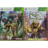 Jogos Xbox 360: Enslaved + Majin And Forsaken Kingdom Novos