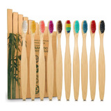 Cepillo De Diente Bambú 10 Pzs - Unidad a $2730