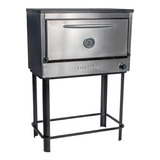 Horno Pizzero 6 Moldes Depaolo Gabinete Acero 8000 Calorias