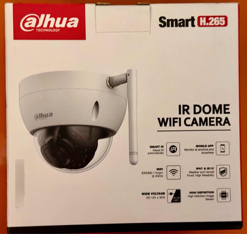 Cámara Ip Domo Wifi 4 Megapixeles Marca Dahua Nueva