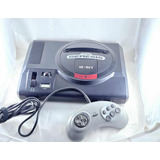 Sega Gênesis Original Americano 1 Controle De 6 Botões