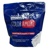 Decolorante En Polvo 9 Tonos Color Amore 500g + Peroxido 1lt