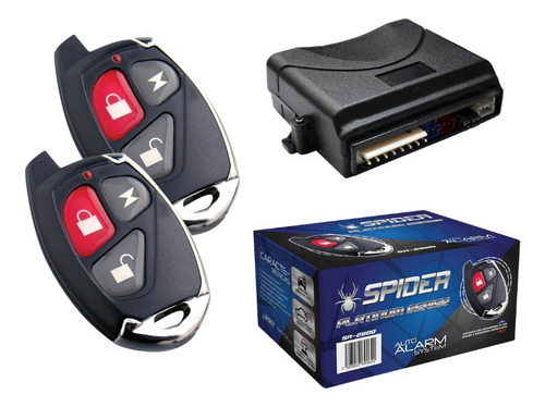 Alarma De Seguridad Universal Para Auto Spider Sr-2800