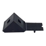 Escuadra Plastica Triangular Angulo Muebles Negro X 100u 