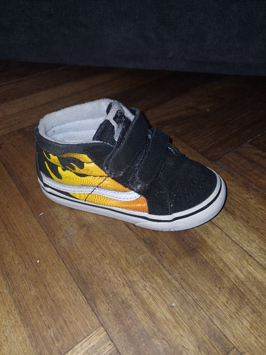 Vans Flama Originales Hechos En Vietnam Talle 24 Niño