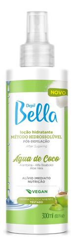 Loção Pós Depilação Hidratante Vegano Coco Depil Bella 300ml