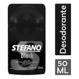 Stefano Black Desodorante Antitranspirante Roll-on De 50ml