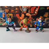 12 : Figuras Playmates Tortugas Ninjas . Precio X Unidad .