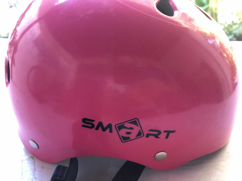 Casco Urbano P/bicicleta/skate Smart-rosa Usado