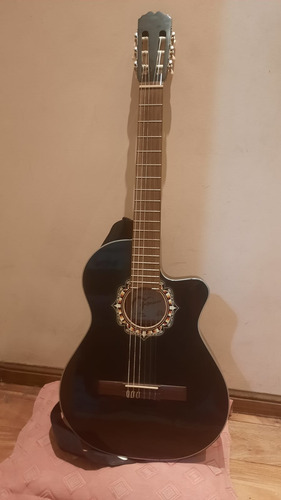 Guitarra Fonseca 38 Kec Con Ecualizador Y Afinador 