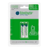 Bateria Recarregável Aaa 1.2v 650mah Com 2 Un Bap