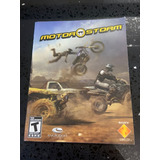 Livro Motorstorm Encarte Manual Ps3 Playstation Original