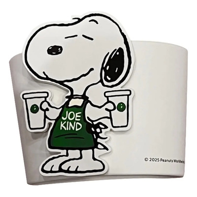 Vaso Manga Starbucks Snoopy Peanuts 2025 Fase 2 Color Blanco | Envío gratis