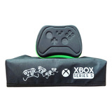 Kit Capa Protetora Antipoeira Xbox Serie S Console + 1 Case