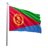 Bandeira Eritreia Oxford Oficial 150x90 Cm Poliéster