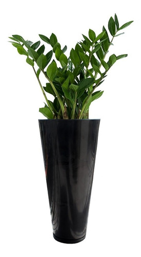 Kit Com 4 Vasos Plantas Polietileno Grande Decorativo 