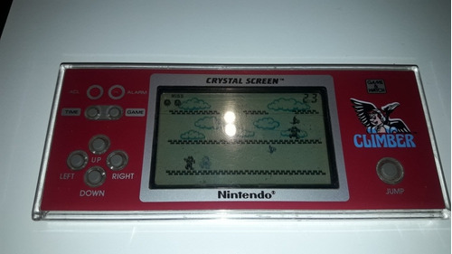 Nintendo Watch & Game Crystal Screen Climber 1986 Dr-802