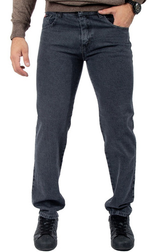 Pantalon Jean Recto Clasico Hombre Talles Grandes 56-60