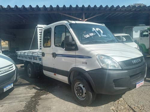 IVECO DAILY CABINE DUPLA 35S14 2012 CARROCERIA BX KM