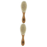 2pzs Cepillos Para Afeitado - Cepillo De Barba De Bambú