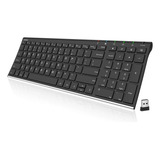 Teclado Inalámbrico Arteck 2.4g Teclado Ultradepara Lgado Ta