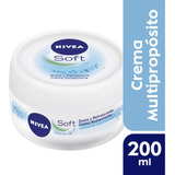 Nivea Facial Crema Soft Hidratante Todo Tipo De Piel 200ml