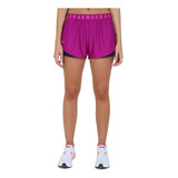 Short Entrenamiento Under Armour Play Up 3.0 Mujer En Violet