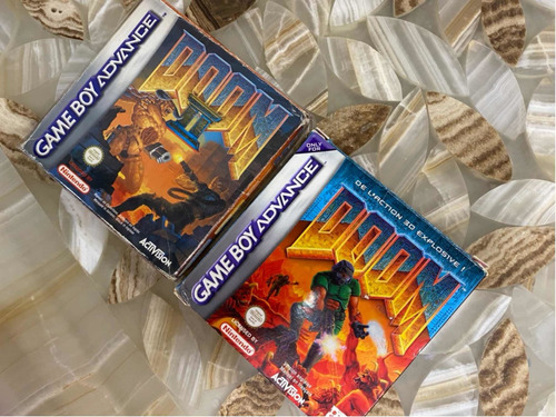Doom Y Doom 2 Gameboy Advance Gba Nintendo En Caja Original