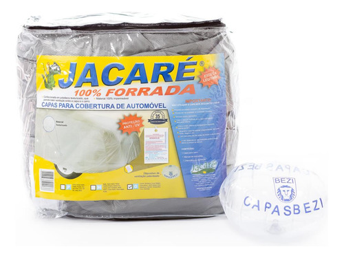Capa Carro Jacaré  100% Forrada Especial S1 S2 S3 S4 S5 S6