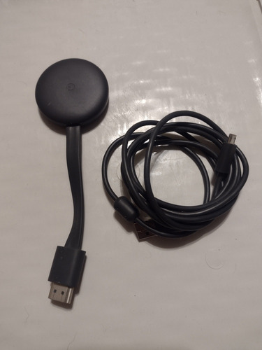 Google Chromecast 3ra Generación Usado Con Caja (poco Uso)