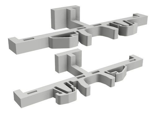Soporte De Montaje Para 2 Sonoff Mini En Din 35mm Domotica