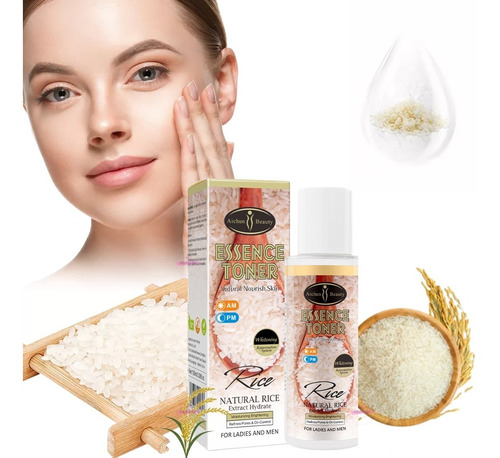 Tónico Facial Nutritivo Blanqueador De Arroz