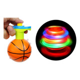 Trompo Luces Balon Baloncesto Basketball Musica Divertido 