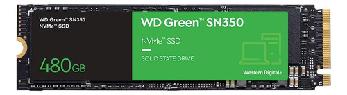 Ssd Western Digital Sn350 480gb Nvme Wd Green Wds480g2g0c 