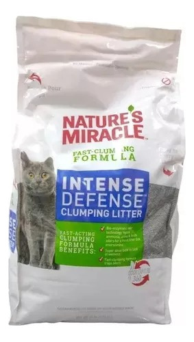 Piedras Sanitarias Natures Miracle Aglutinante 9kg Para Gato X 9kg De Peso Neto  Y 9kg De Peso Por Unidad