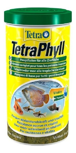 Tetra Phyll 20gr Espirulina Algas Mejora Digestión Polyptera
