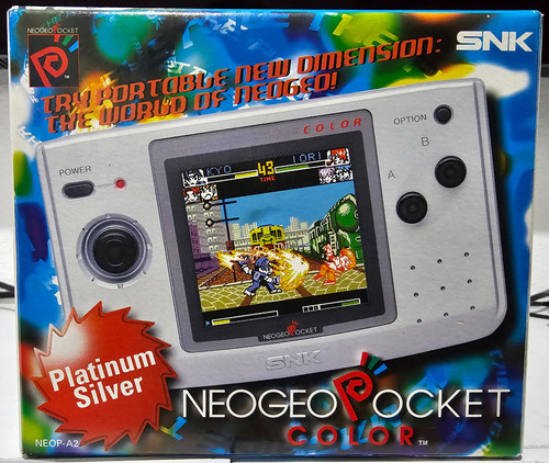 Neogeo Pocket Color - Platinum Silver