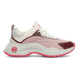 Tenis Michael Kors Casuales Dara Trainer Rosas Originales 