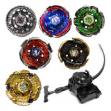 Juego De Juguetes De Fusión De Metal Beyblades De 6 Piezas G