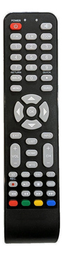 Control Remoto Smart Tv/led Jvc-hitachi-noblex-ken Brown