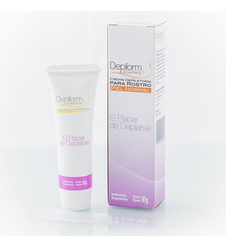 Depilorm Crema Depilatoria Para Rostro Piel Normal 30 Grs